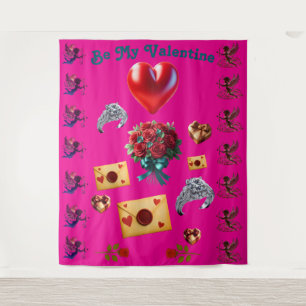 Large Valentine Tapestry