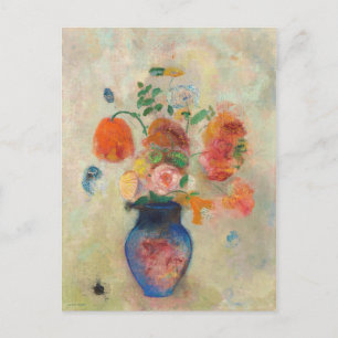 Large vase with flowers - Odilon Redon Postcard