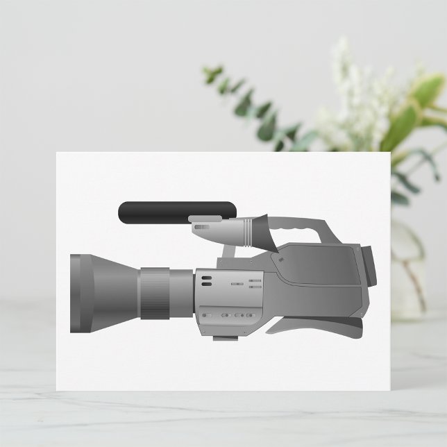 Large Video Camera Invitations (Creator Uploaded)