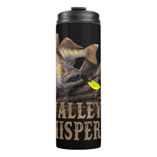 Large Walleye With Fishing Lure Drawing: Walleye W Thermal Tumbler