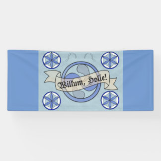 Large Wilkum, Holle Banner