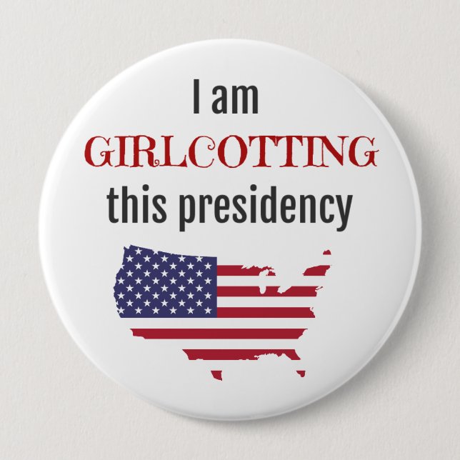 Large Women's March Protest Button (Front)