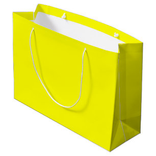 Large Yellow Gift Bag