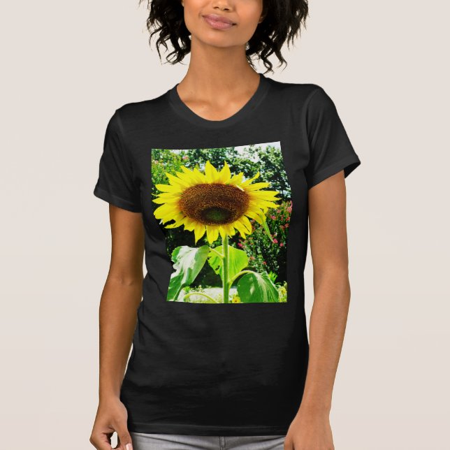 Large yellow Sunflower T-Shirt (Front)