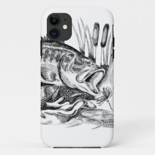 Largemouth bass iPhone 11 case