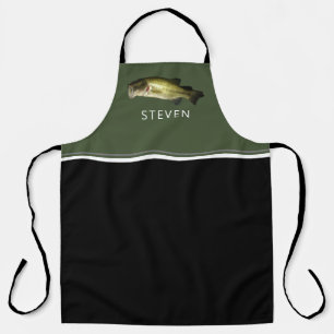 Largemouth Bass Fish Personalised Chef Apron