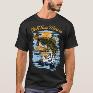 Largemouth Bass Fishing graphic T-Shirt