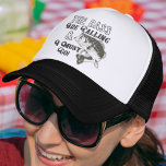 Largemouth Bass Fishing Quote Funny Hat<br><div class="desc">A great fishing quote hat for the man or woman who loves to fish for largemouth bass. The bass are calling and I must go! It makes for a great birthday gift for the fisherman or woman in your life.</div>