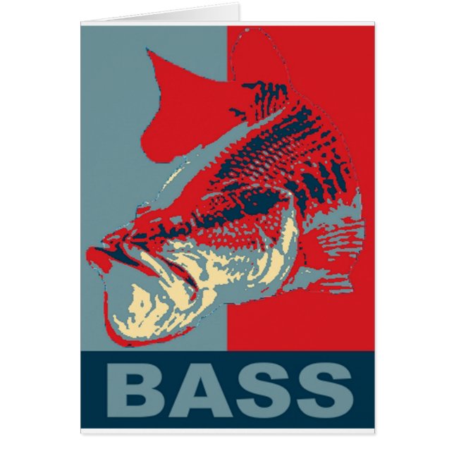 Largemouth Bass Iconised (Front)