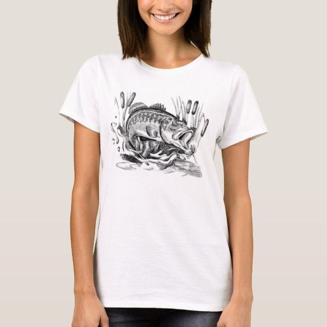 Largemouth Bass T-Shirt (Front)