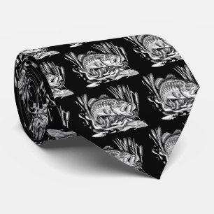 Largemouth Bass Tie