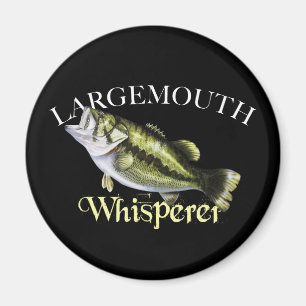 Largemouth Bass Whisperer Magnet
