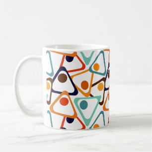 Larger 70s Triangles Coffee Mug