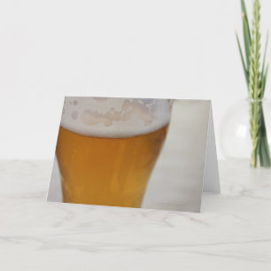Larger Beer Card