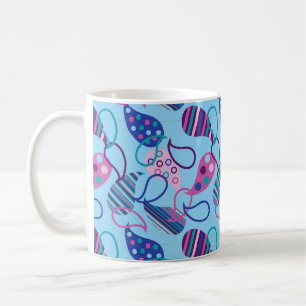 Larger Blue Paisley Coffee Mug