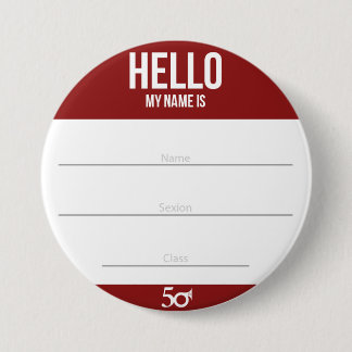 Larger Hello Pin