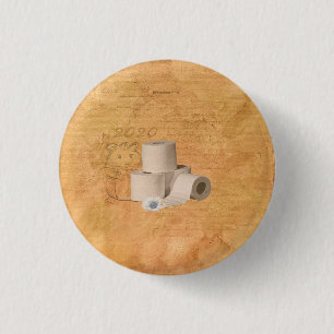 Largest toilet paper buyer 3 cm round badge