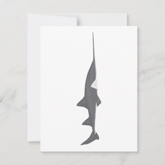 Largetooth Sawfish Card (Front)