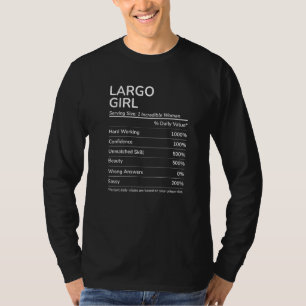Largo Girl Funny Florida Hometown Premium T-Shirt