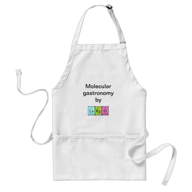Largo periodic table name apron (Front)