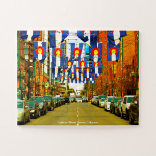 Larimer Street Denver Colorado Jigsaw Puzzle