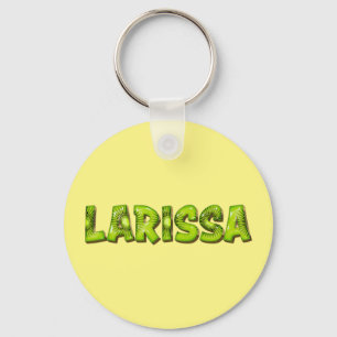 Larissa Name Kiwi Design Key Ring