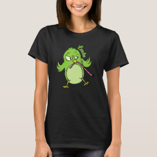 Lark Sleeping Type Early Bird Catches Worm T-Shirt