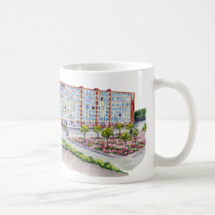 Larkin Building With Taur Cap logo Coffee Mug