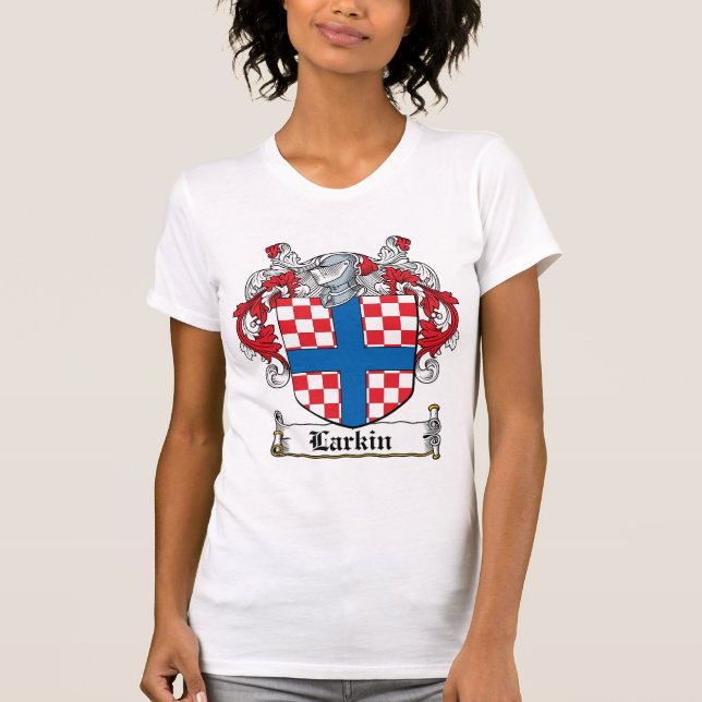 Larkin Family Crest T-Shirt (Front)