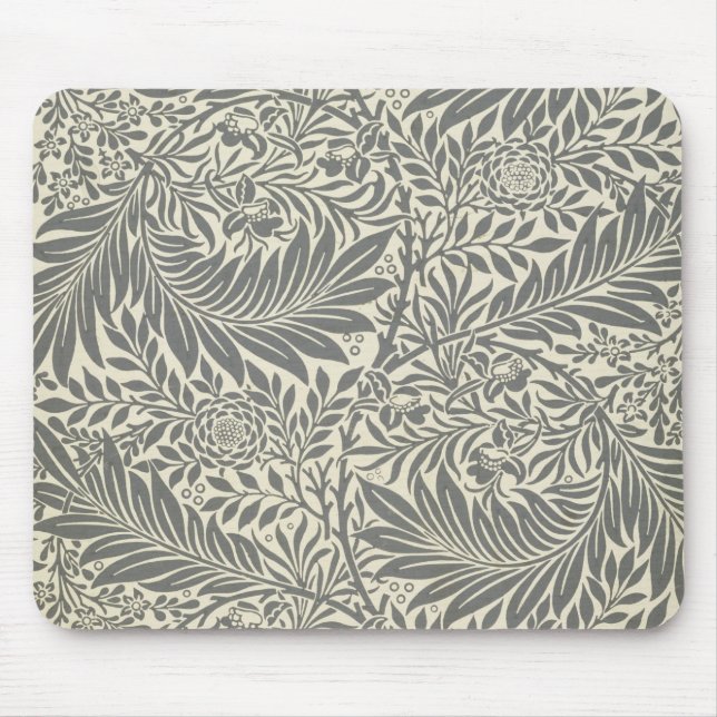 Larkspur, wallpaper design, 1872 mouse pad (Front)