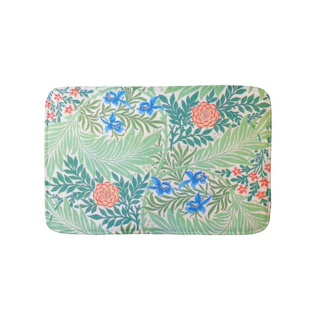 Larkspur William Morris Bath Mat (Front)