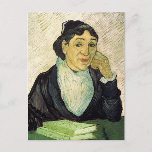 L'Arlesienne (Madame Ginoux) by Vincent van Gogh Postcard (Front)
