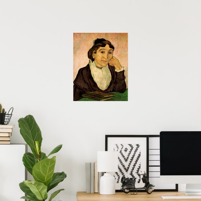 L'Arlesienne (Madame Ginoux) by Vincent van Gogh Poster (Home Office)