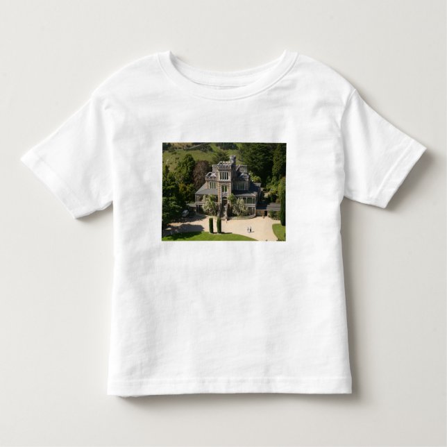 Larnach Castle, Dunedin, New Zealand - aerial Toddler T-Shirt (Front)
