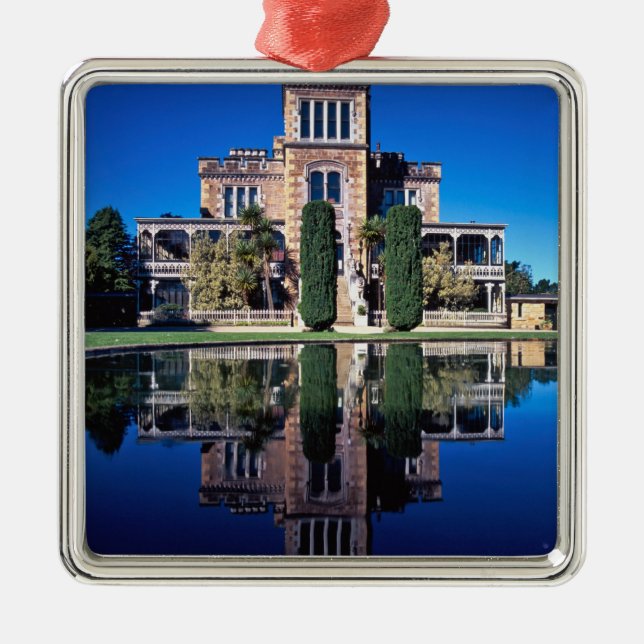 Larnach Castle, Dunedin, New Zealand Metal Ornament (Front)