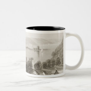 Larne, County Antrim, Northern Ireland Two-Tone Coffee Mug