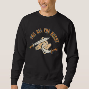 LARP For All The Quest  Roleplaying Medieval Sweatshirt