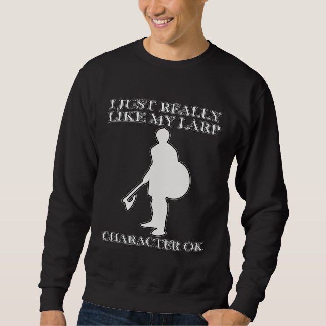 Larping Events  LARP Charakter Sweatshirt (Front)