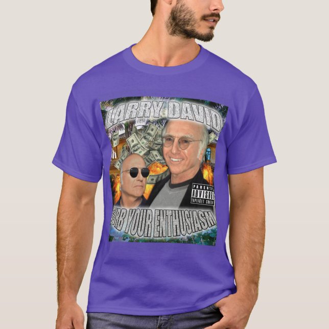 LARRY DAVID retro T-Shirt (Front)