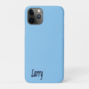 Larry Name On Misty Blue, iPhone 11 Pro Case