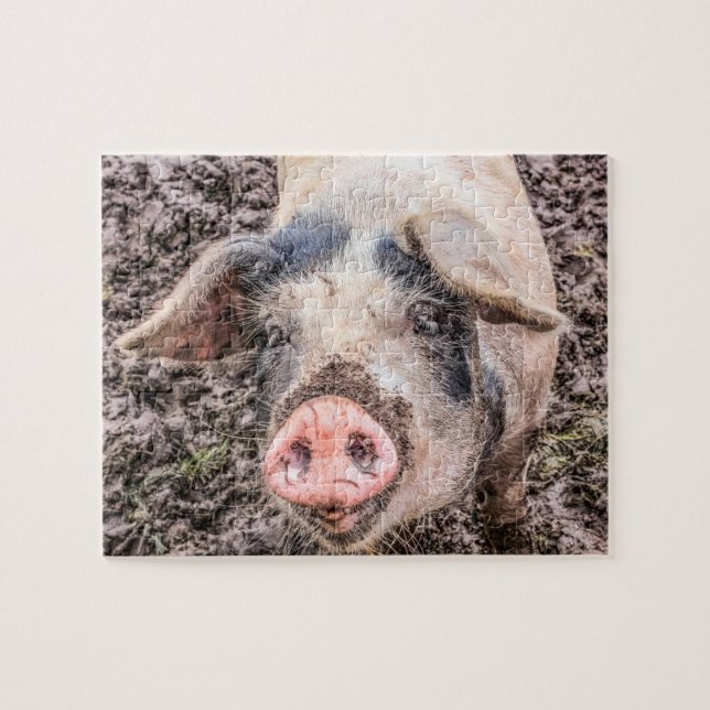 Larry the Pig Jigsaw Puzzle (Horizontal)