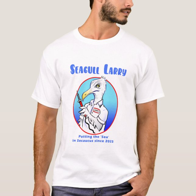 Larry the Seagull tshirt (Front)