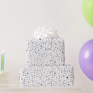 Lars Confetti Watercolor Dots Wrapping Paper