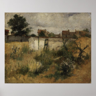 Larsson - Landscape Study From Barbizon 1919 Poster