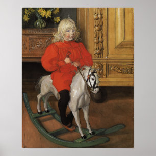 Larsson - Portrait Of Casimir Laurin Poster