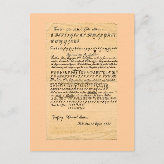 larsson postcard (Front)