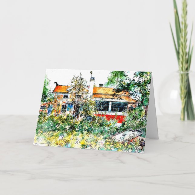 Larsson - The Cottage Card (Front)