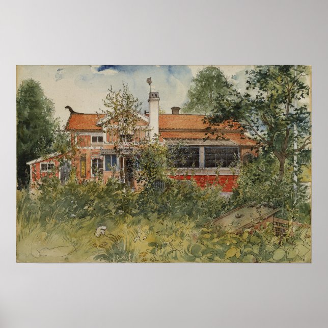 Larsson - The Cottage (From A Home) Poster (Front)