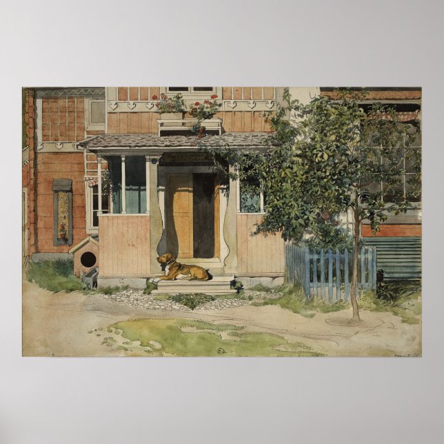 Larsson - The Veranda (From A Home) Poster (Front)