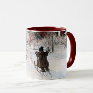 Larsson: The Yard and Wash-House artwork Mug